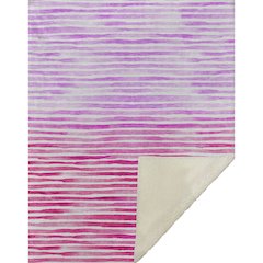 Premium Machine Washable ASB187 Pink 50" x 70" Sherpa Throw Blanket