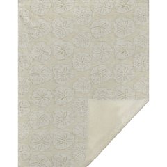 Premium Machine Washable ASB189 Sand 50" x 70" Sherpa Throw Blanket