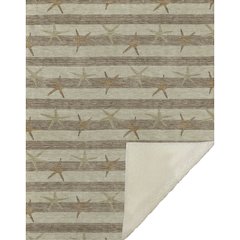 Premium Machine Washable ASB191 Tan 50" x 70" Sherpa Throw Blanket