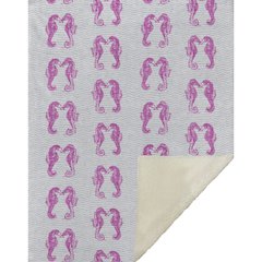 Premium Machine Washable ASB194 Pink 50" x 70" Sherpa Throw Blanket