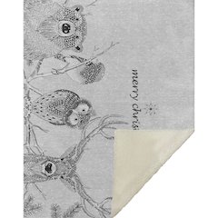 Premium Machine Washable ASB221 Gray 50" x 70" Sherpa Throw Blanket
