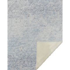 Premium Machine Washable ASB36 Blue 50" x 70" Sherpa Throw Blanket