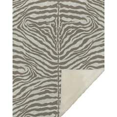 Premium Machine Washable ASB42 Taupe 50" x 70" Sherpa Throw Blanket