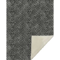 Premium Machine Washable ASB43 Shadow 50" x 70" Sherpa Throw Blanket
