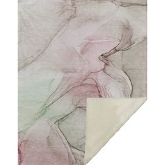 Premium Machine Washable ASB502 Blush 50" x 70" Sherpa Throw Blanket