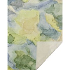 Premium Machine Washable ASB504 Yellow 50" x 70" Sherpa Throw Blanket