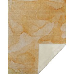 Premium Machine Washable ASB509 Orange 50" x 70" Sherpa Throw Blanket