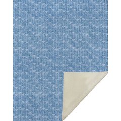 Premium Machine Washable ASB514 Blue 50" x 70" Sherpa Throw Blanket