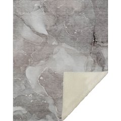Premium Machine Washable ASB522 Taupe 50" x 70" Sherpa Throw Blanket