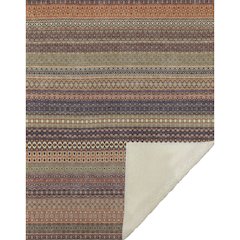Premium Machine Washable ASB527 Paprika 50" x 70" Sherpa Throw Blanket