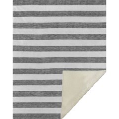 Premium Machine Washable ASB528 Charcoal 50" x 70" Sherpa Throw Blanket