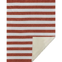 Premium Machine Washable ASB528 Red 50" x 70" Sherpa Throw Blanket