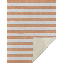 Premium Machine Washable ASB528 Salmon 50" x 70" Sherpa Throw Blanket