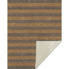 Premium Machine Washable ASB530 Fudge 50" x 70" Sherpa Throw Blanket