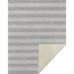 Premium Machine Washable ASB530 Pewter 50" x 70" Sherpa Throw Blanket