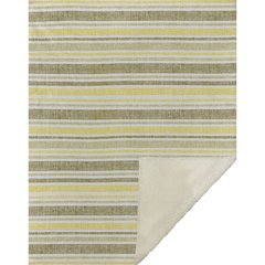 Premium Machine Washable ASB531 Khaki 50" x 70" Sherpa Throw Blanket
