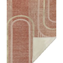 Premium Machine Washable ASB532 Salmon 50" x 70" Sherpa Throw Blanket