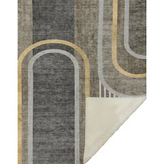 Premium Machine Washable ASB532 Taupe 50" x 70" Sherpa Throw Blanket