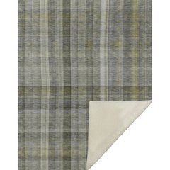 Premium Machine Washable ASB534 Gray 50" x 70" Sherpa Throw Blanket