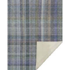Premium Machine Washable ASB534 Green 50" x 70" Sherpa Throw Blanket