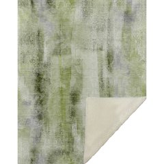Premium Machine Washable ASB537 Sage 50" x 70" Sherpa Throw Blanket