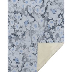 Premium Machine Washable ASB538 Denim 50" x 70" Sherpa Throw Blanket