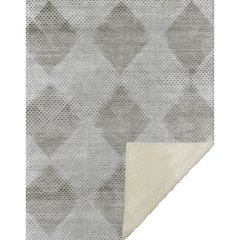 Premium Machine Washable ASB539 Gray 50" x 70" Sherpa Throw Blanket