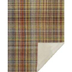 Premium Machine Washable ASB541 Paprika 50" x 70" Sherpa Throw Blanket