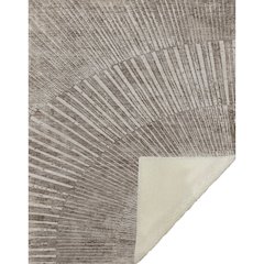 Premium Machine Washable ASB542 Taupe 50" x 70" Sherpa Throw Blanket