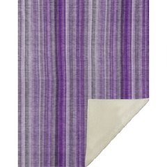 Premium Machine Washable ASB543 Purple 50" x 70" Sherpa Throw Blanket