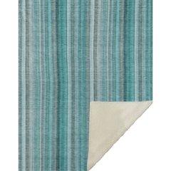 Premium Machine Washable ASB543 Teal 50" x 70" Sherpa Throw Blanket