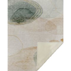 Premium Machine Washable ASB545 Beige 50" x 70" Sherpa Throw Blanket