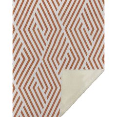 Premium Machine Washable ASB550 Paprika 50" x 70" Sherpa Throw Blanket
