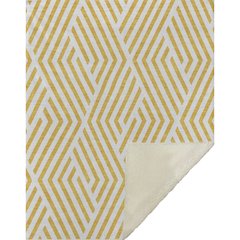 Premium Machine Washable ASB550 Yellow 50" x 70" Sherpa Throw Blanket