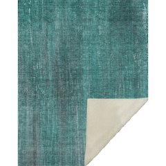 Premium Machine Washable ASB552 Teal 50" x 70" Sherpa Throw Blanket