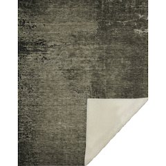 Premium Machine Washable ASB554 Gray 50" x 70" Sherpa Throw Blanket