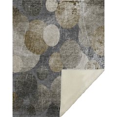 Premium Machine Washable ASB556 Brown 50" x 70" Sherpa Throw Blanket