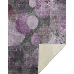 Premium Machine Washable ASB556 Garnet 50" x 70" Sherpa Throw Blanket