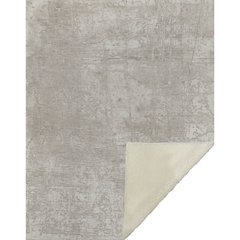 Premium Machine Washable ASB559 Ivory 50" x 70" Sherpa Throw Blanket
