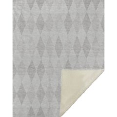 Premium Machine Washable ASB561 Ivory 50" x 70" Sherpa Throw Blanket