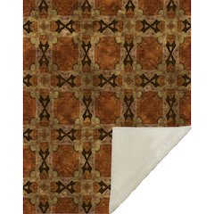 Premium Machine Washable ASB564 Paprika 50" x 70" Sherpa Throw Blanket