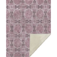 Premium Machine Washable ASB564 Pink 50" x 70" Sherpa Throw Blanket