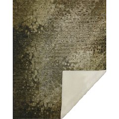 Premium Machine Washable ASB565 Brown 50" x 70" Sherpa Throw Blanket