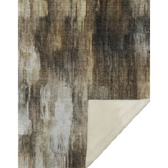 Premium Machine Washable ASB567 Chocolate 50" x 70" Sherpa Throw Blanket