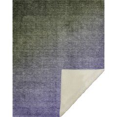 Premium Machine Washable ASB569 Olive 50" x 70" Sherpa Throw Blanket