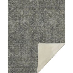 Premium Machine Washable ASB571 Mocha 50" x 70" Sherpa Throw Blanket
