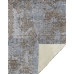 Premium Machine Washable ASB573 Brown 50" x 70" Sherpa Throw Blanket