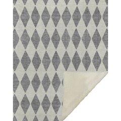 Premium Machine Washable ASB578 Gray 50" x 70" Sherpa Throw Blanket