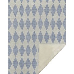 Premium Machine Washable ASB578 Sky 50" x 70" Sherpa Throw Blanket