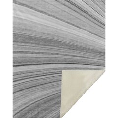 Premium Machine Washable ASB585 Gray 50" x 70" Sherpa Throw Blanket